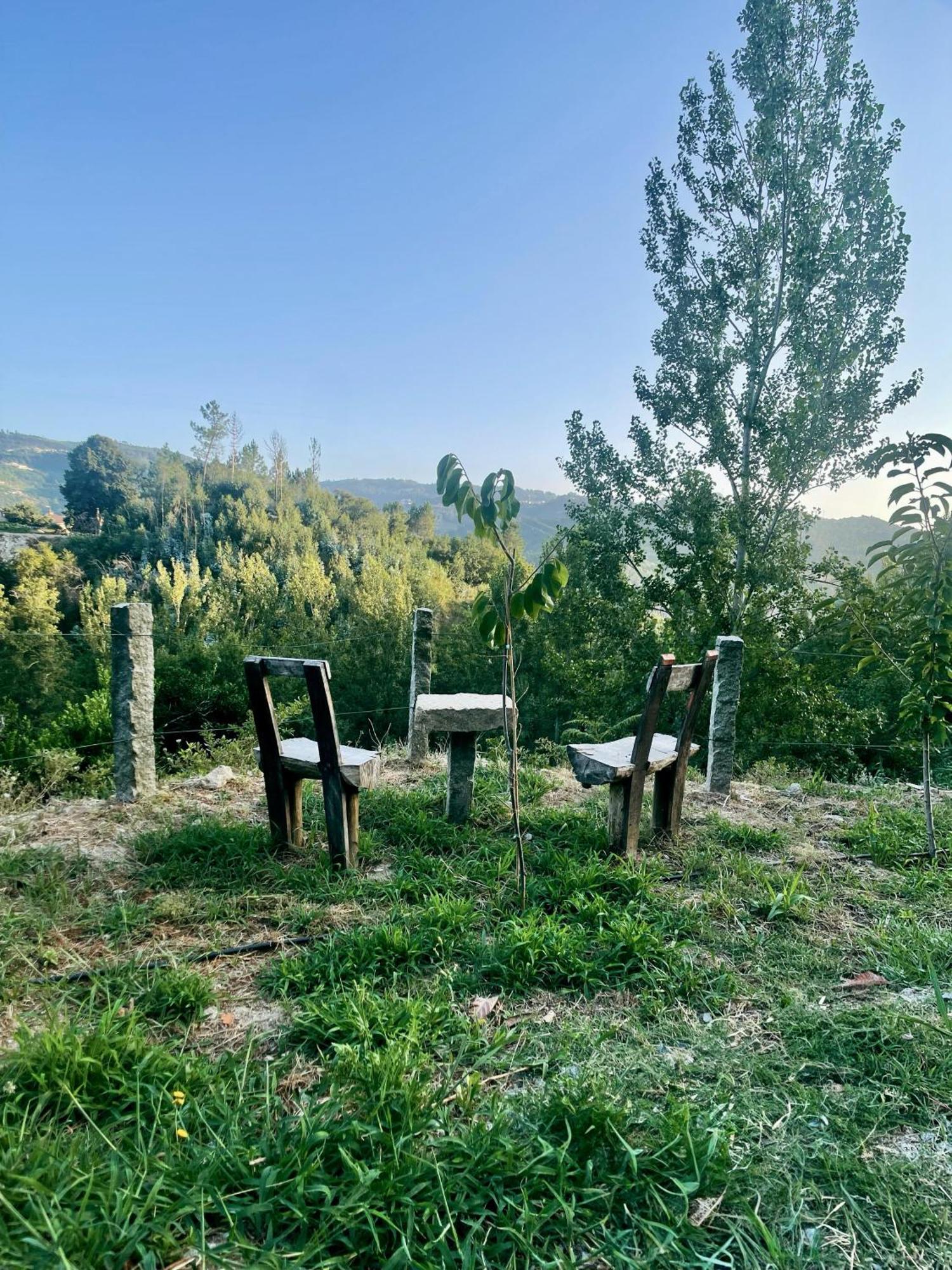 Nascente, Place In Nature Next To A Waterfall Loureiro  Buitenkant foto