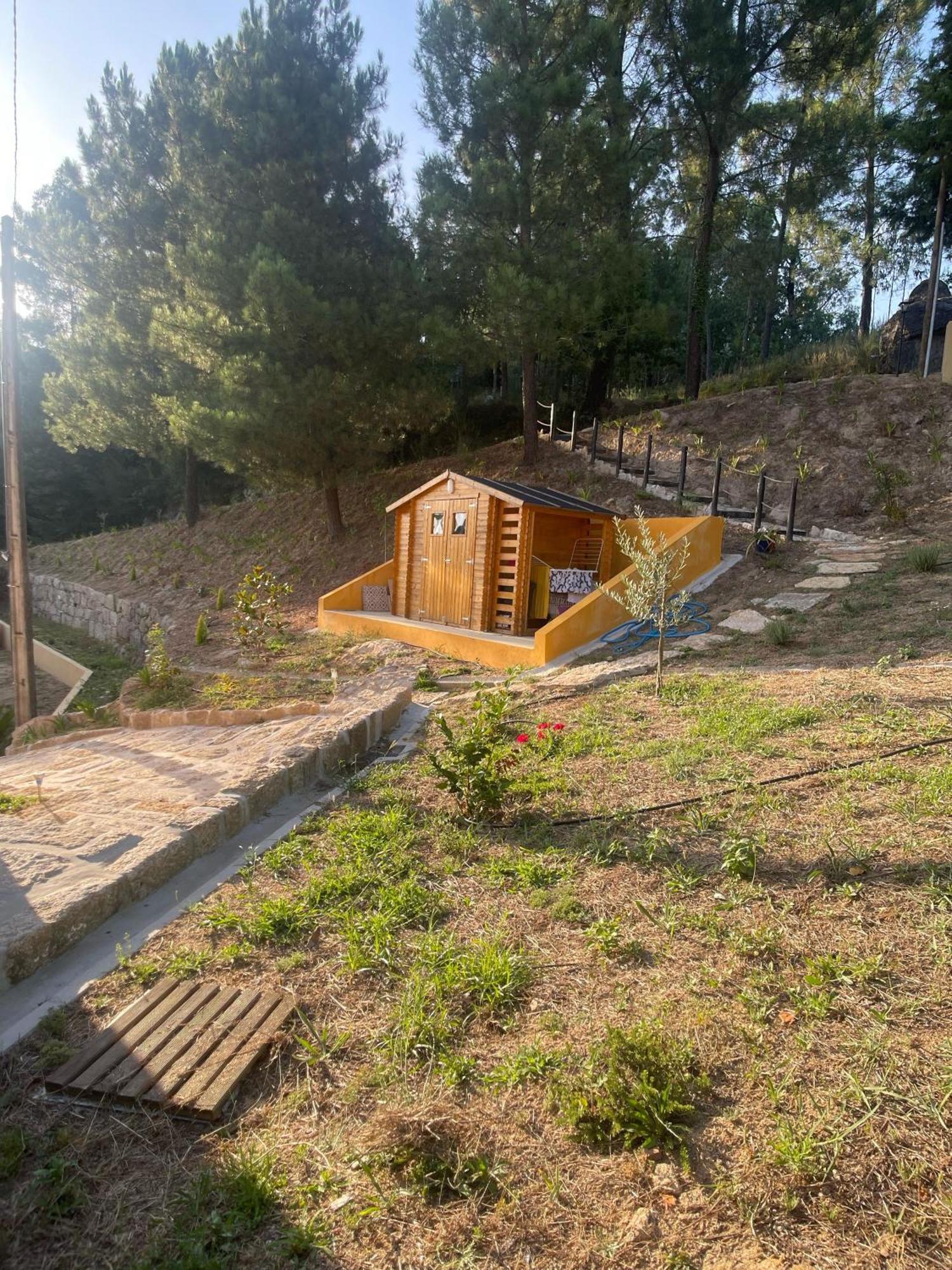 Nascente, Place In Nature Next To A Waterfall Loureiro  Buitenkant foto